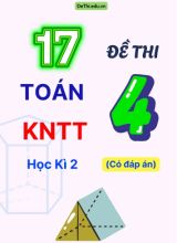 17 Đề thi Toán Lớp 4 Kết Nối Tri Thức học kì 2 (Có đáp án)